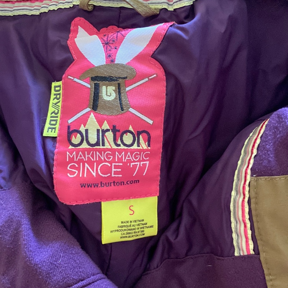 Burton snowboarding pants.